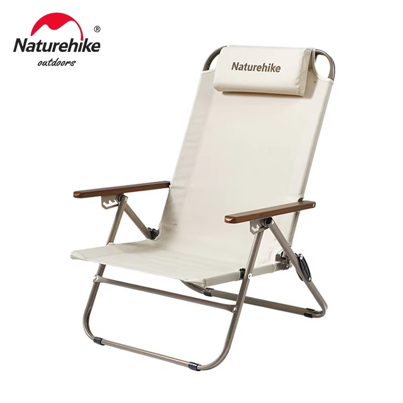 Outdoor Furniture Lounge Chair - Naturehike T02 Adjustable Folding Recliner Camping