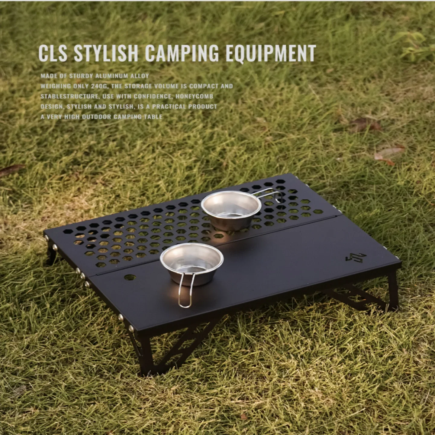 Outdoor Furniture Small - CLS Outdoor Mini Folding Aluminum Table