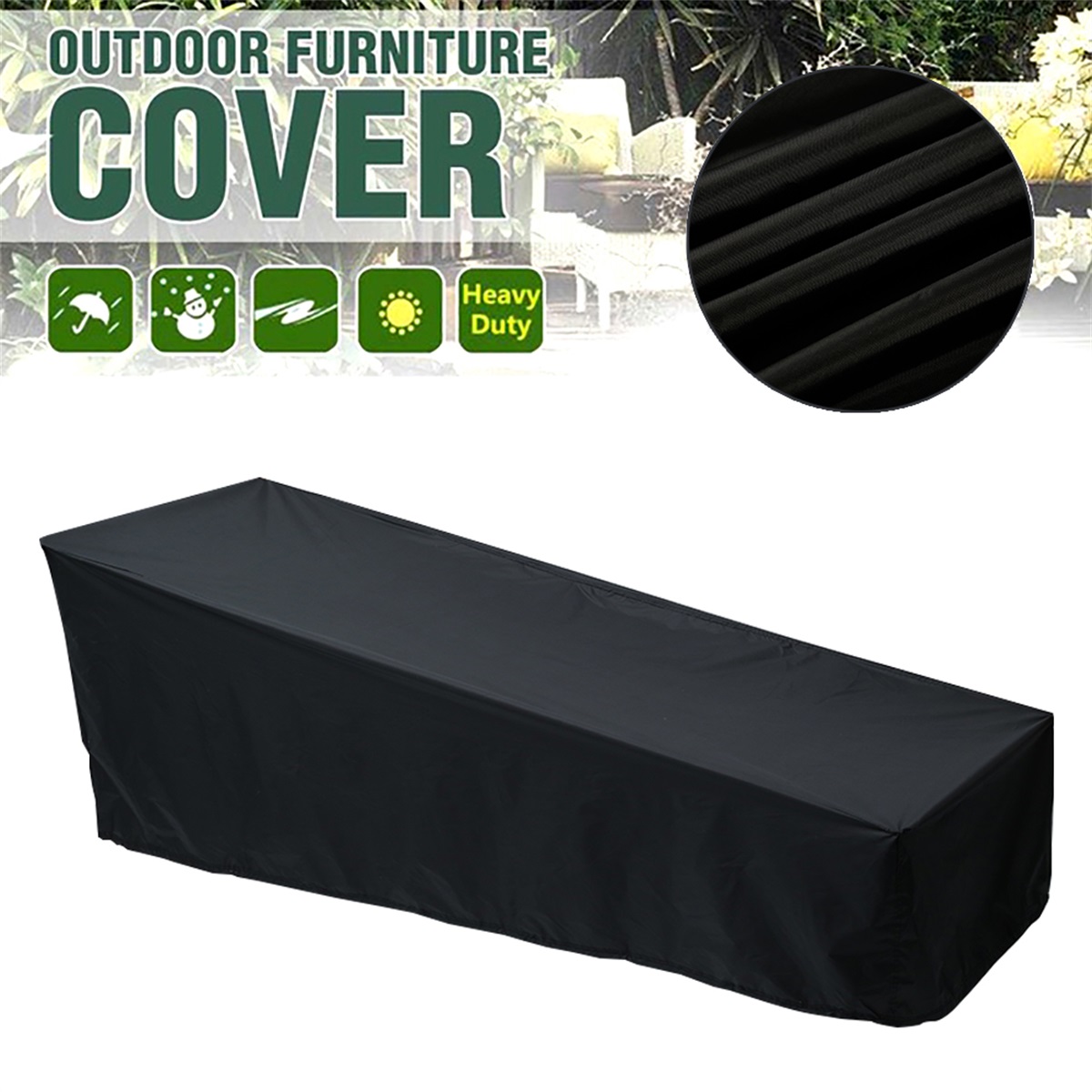 Outdoor Furniture Lounge Chair - Outdoor Garden Sunbed Cover Sun Lounger
