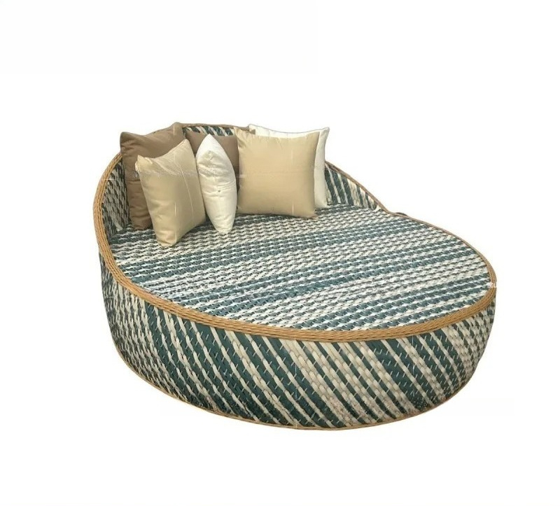 Outdoor Furniture Small - Custom outdoor sofa, rattan woven creative