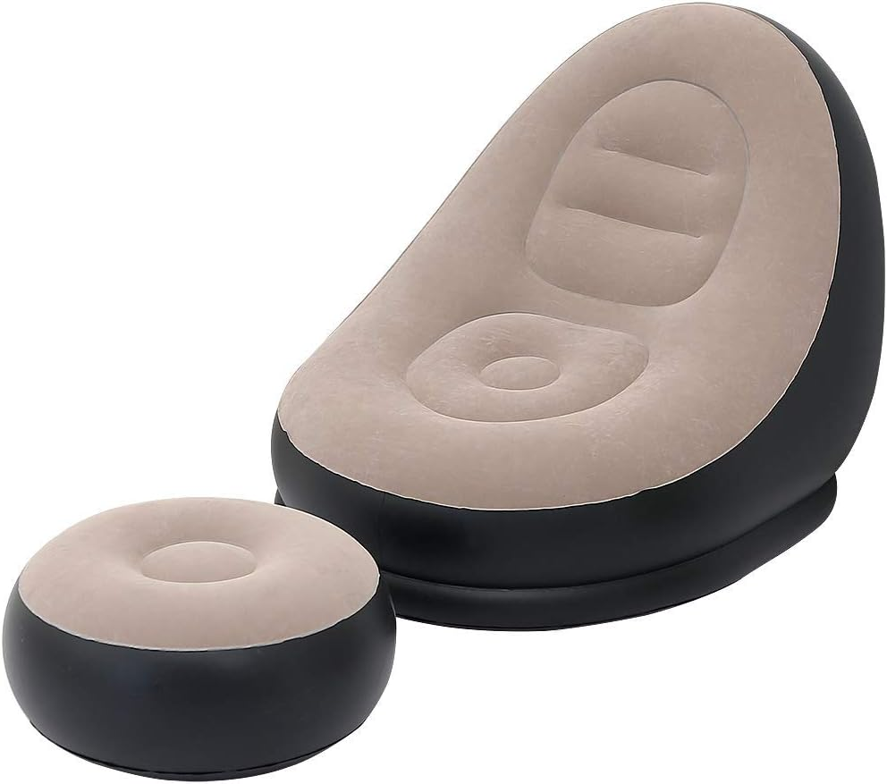 2Pcs Lazy Sofa Inflatable Chai - огляд і ціна Outdoor Furniture Small