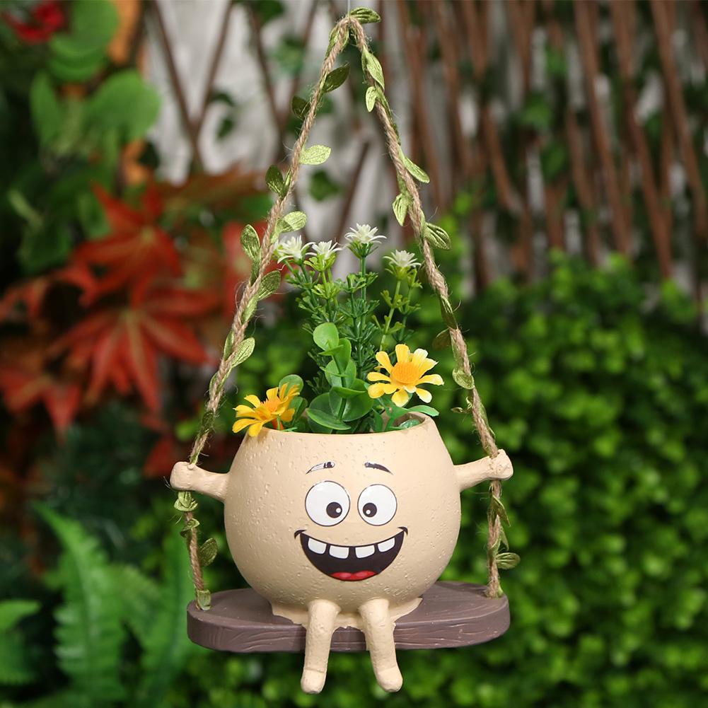 Chair/Swing Smile Face Planter - огляд і ціна Garden Swing Chair