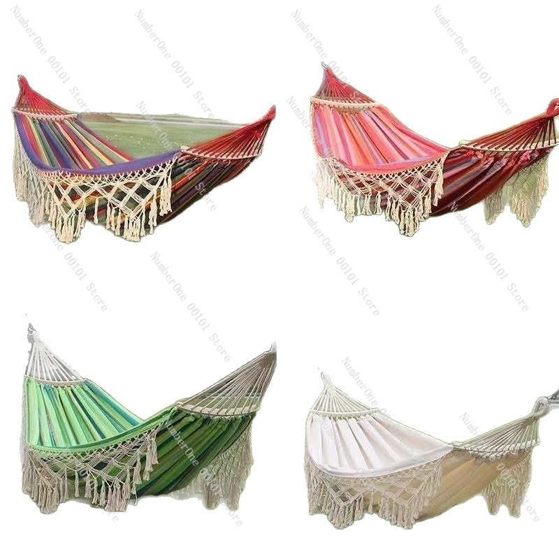 Canvas Double Hammock with Tas - огляд і ціна Garden Swing Chair