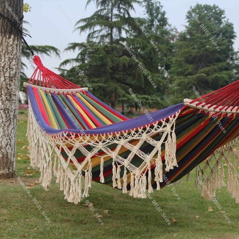 Canvas Double Hammock with Tas - огляд і ціна Garden Swing Chair