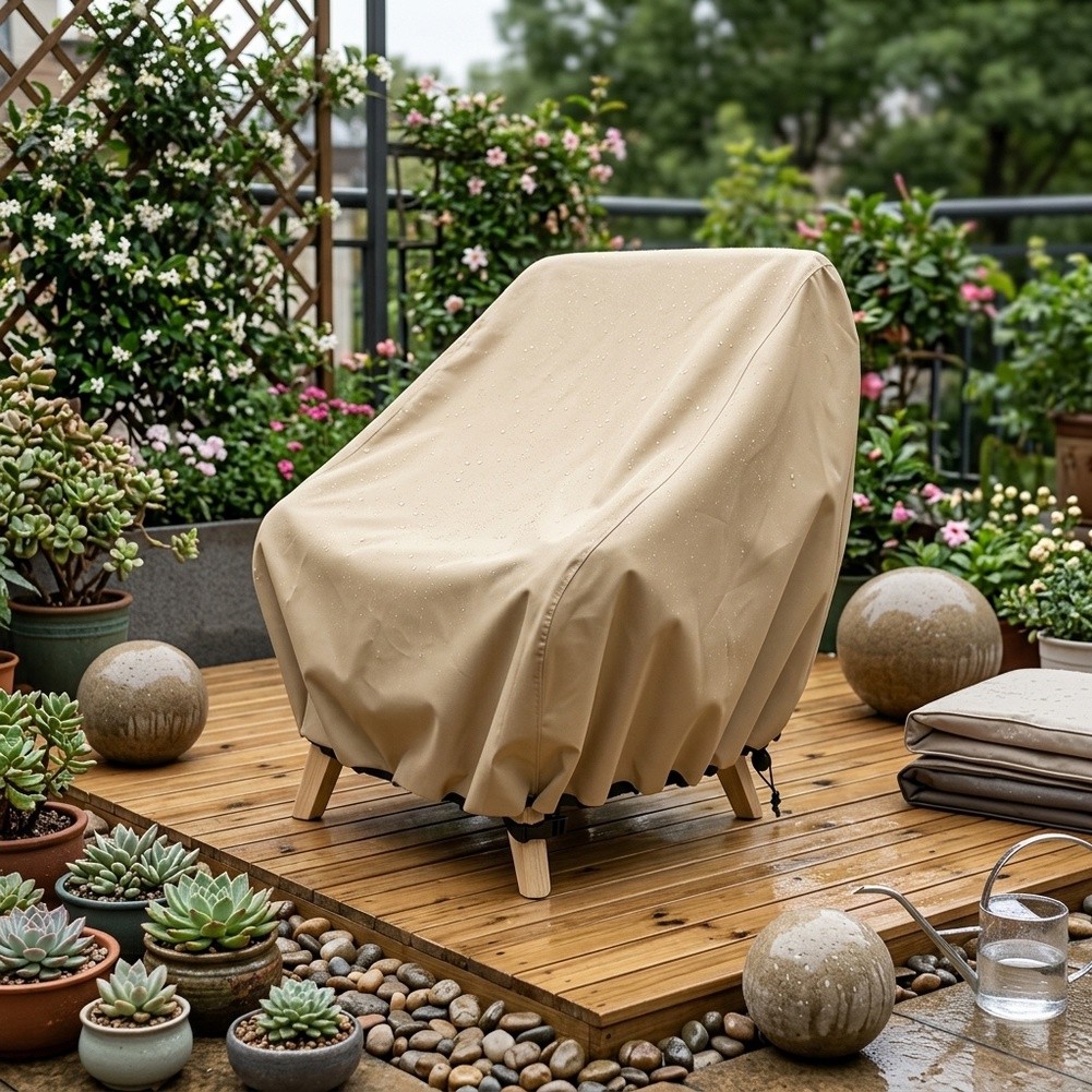 Waterproof Patio Chair Cover O - огляд і ціна Outdoor Furniture Lounge Chair