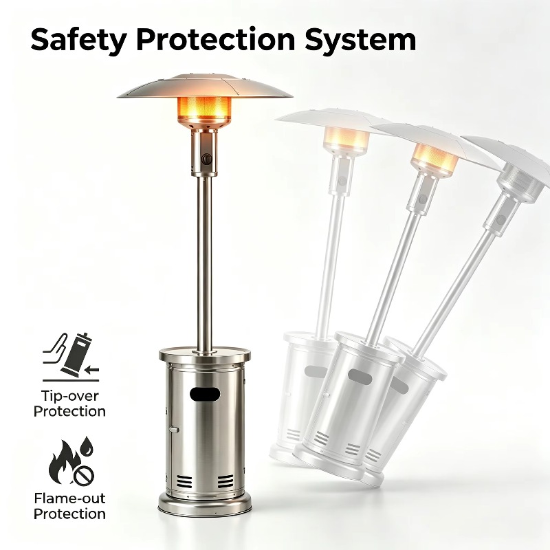 Airo Fast Heating Umbrella Gas - огляд і ціна Patio Heater Standing