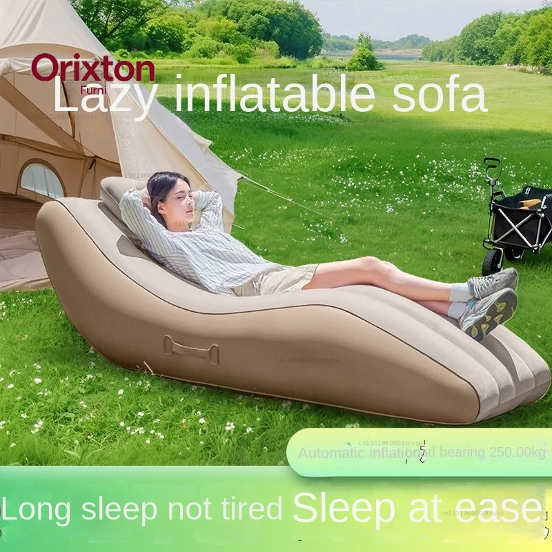 Outdoor Portable Self Inflatin - огляд і ціна Outdoor Furniture Lounge Chair
