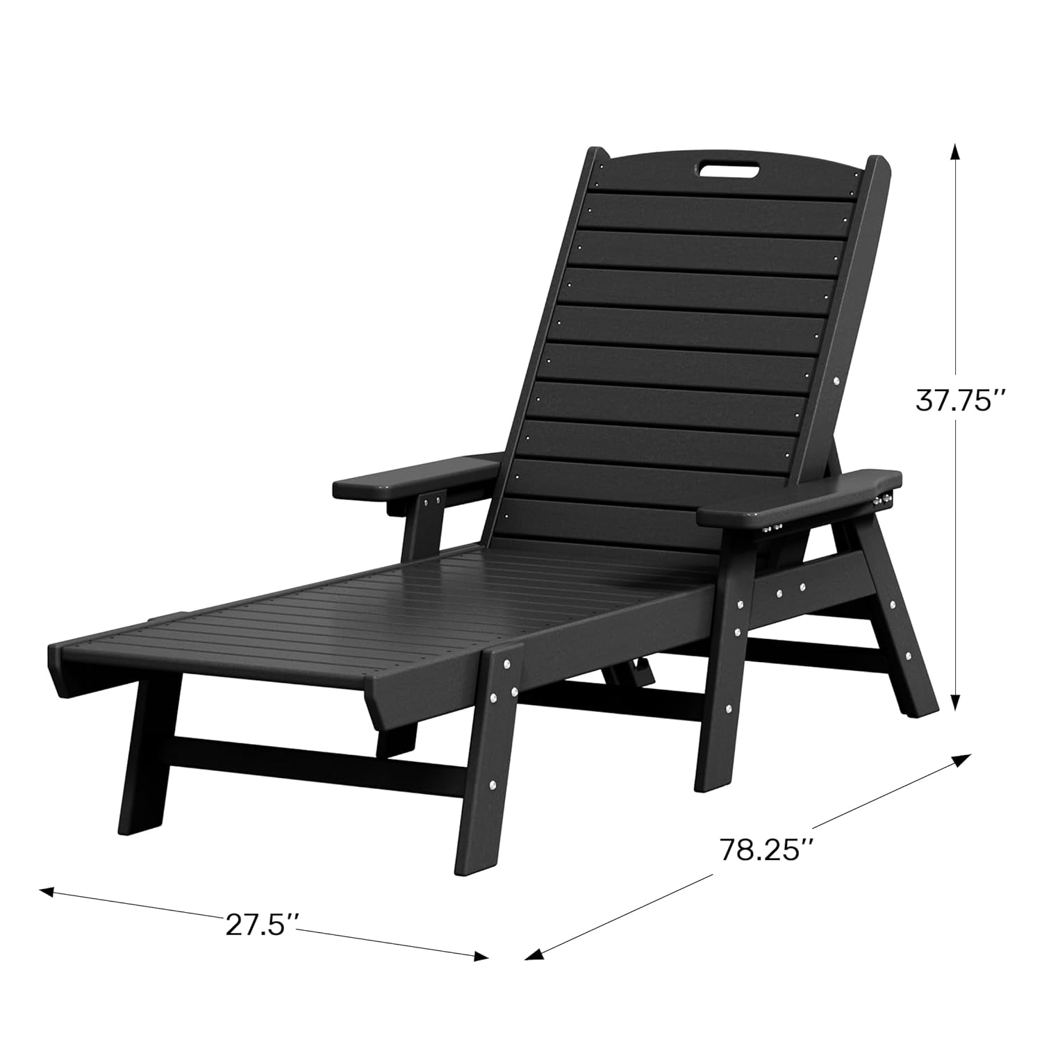 Malibu Poly Reclining Chaise L - огляд і ціна Outdoor Furniture Recliner Set