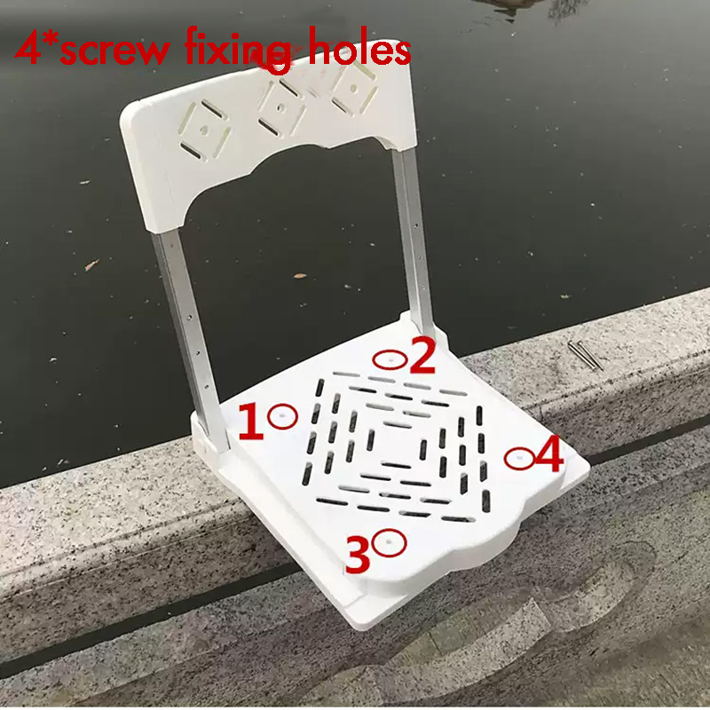 Foldable Fishing Box with Back - огляд і ціна Outdoor Furniture Small