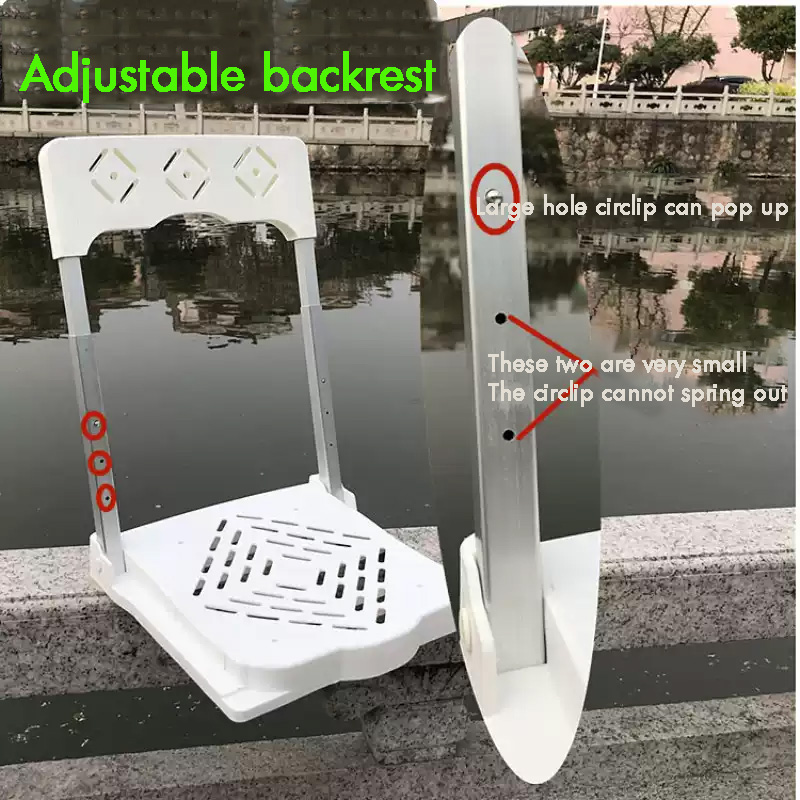 Foldable Fishing Box with Back - огляд і ціна Outdoor Furniture Small