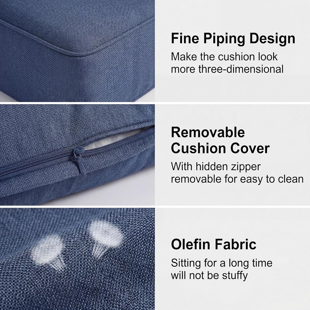 24 x 24 Waterproof Outdoor Cha - огляд і ціна Outdoor Furniture Cushions 24 X 24