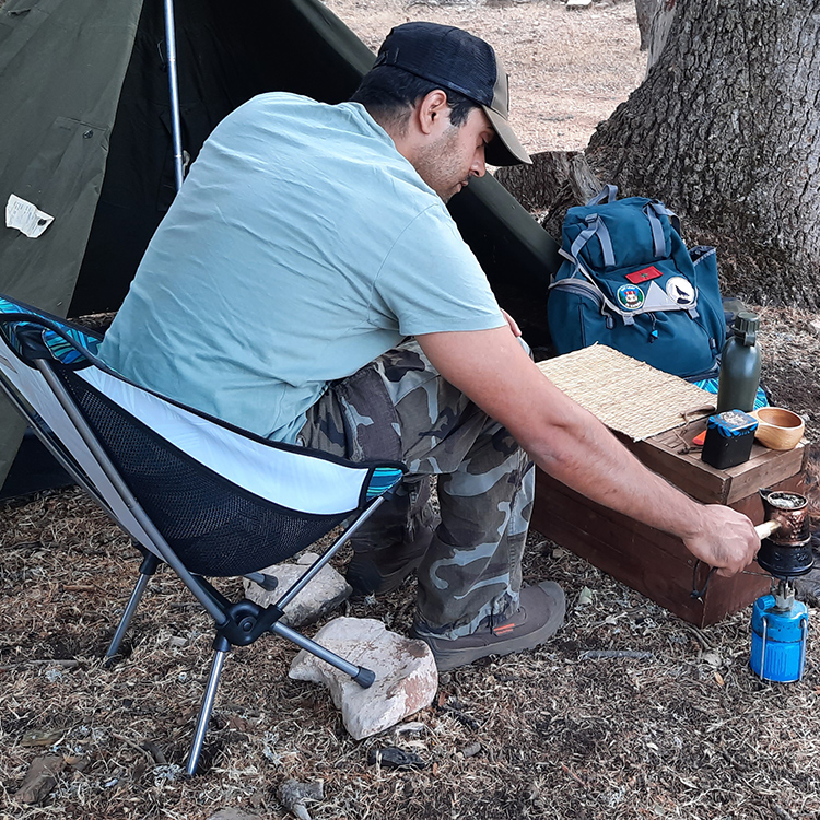 Portable Folding Camping Chair - огляд і ціна Outdoor Furniture Recliner Set