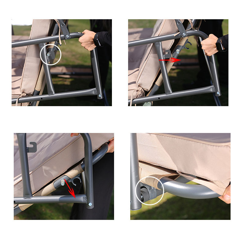 Courtyard Swing Garden Terrace - огляд і ціна Garden Swing Chair