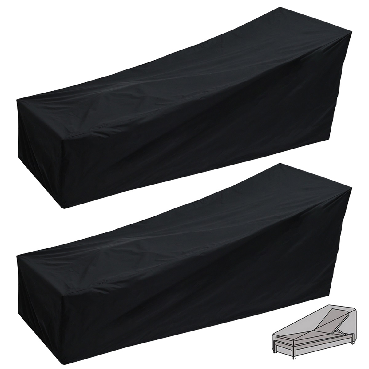 Outdoor Garden Sunbed Cover Su - огляд і ціна Outdoor Furniture Lounge Chair