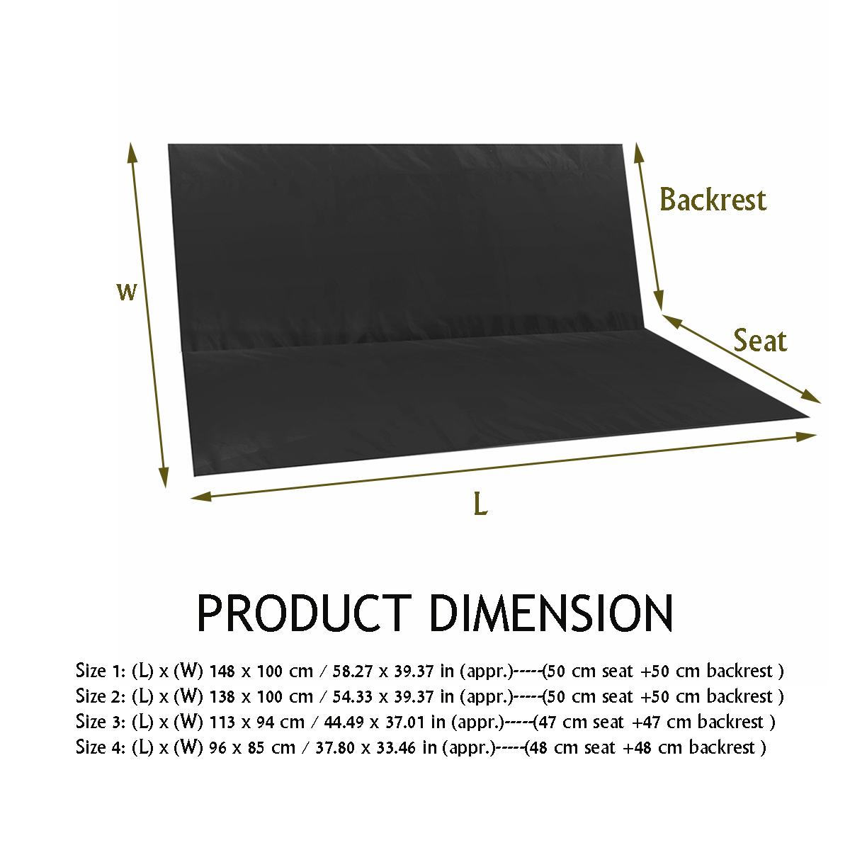 2/3 Seater Swing Cover Chair B - огляд і ціна Garden Swing Chair