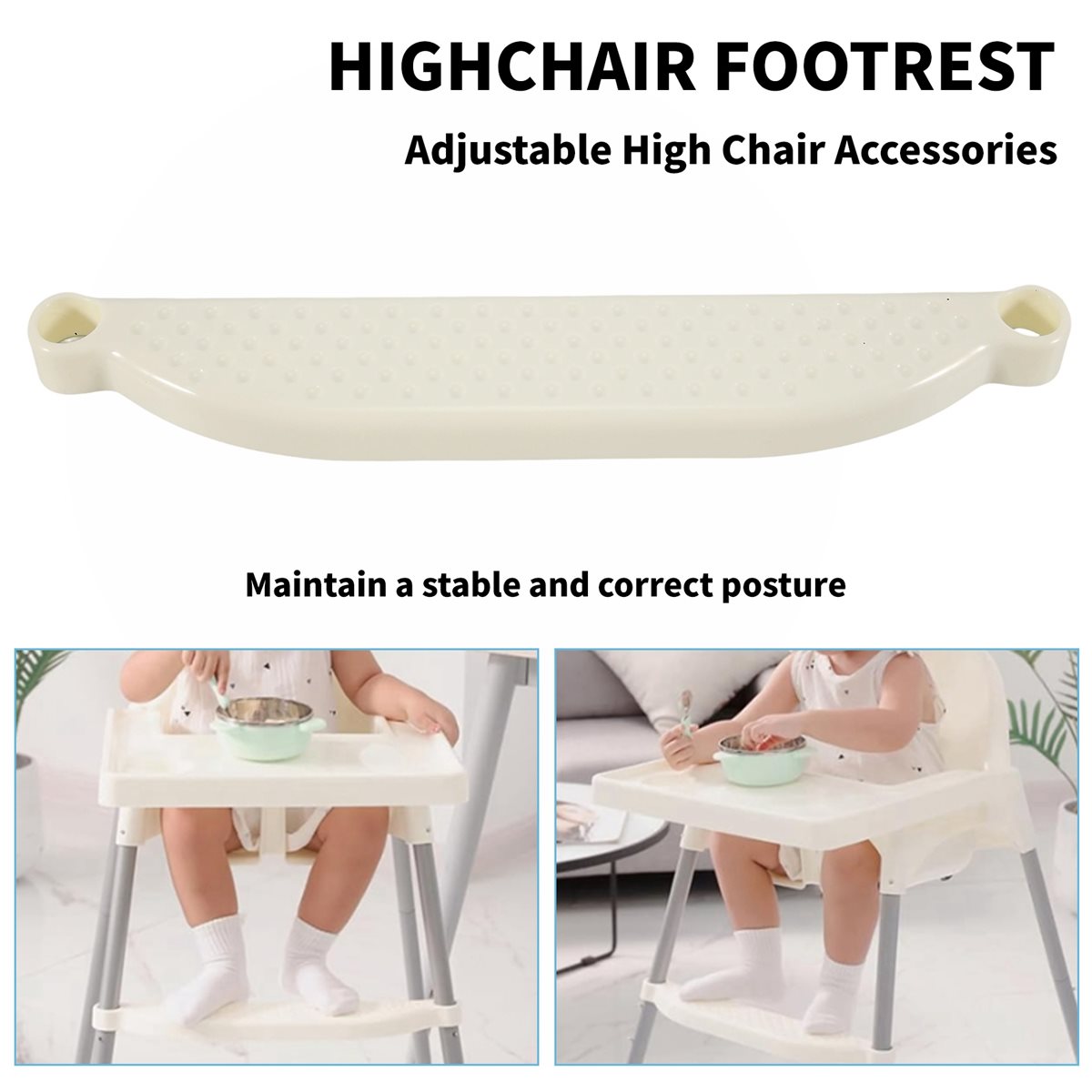 DT81 High Chair Foot Rest, Adj - огляд і ціна Outdoor Furniture Ikea