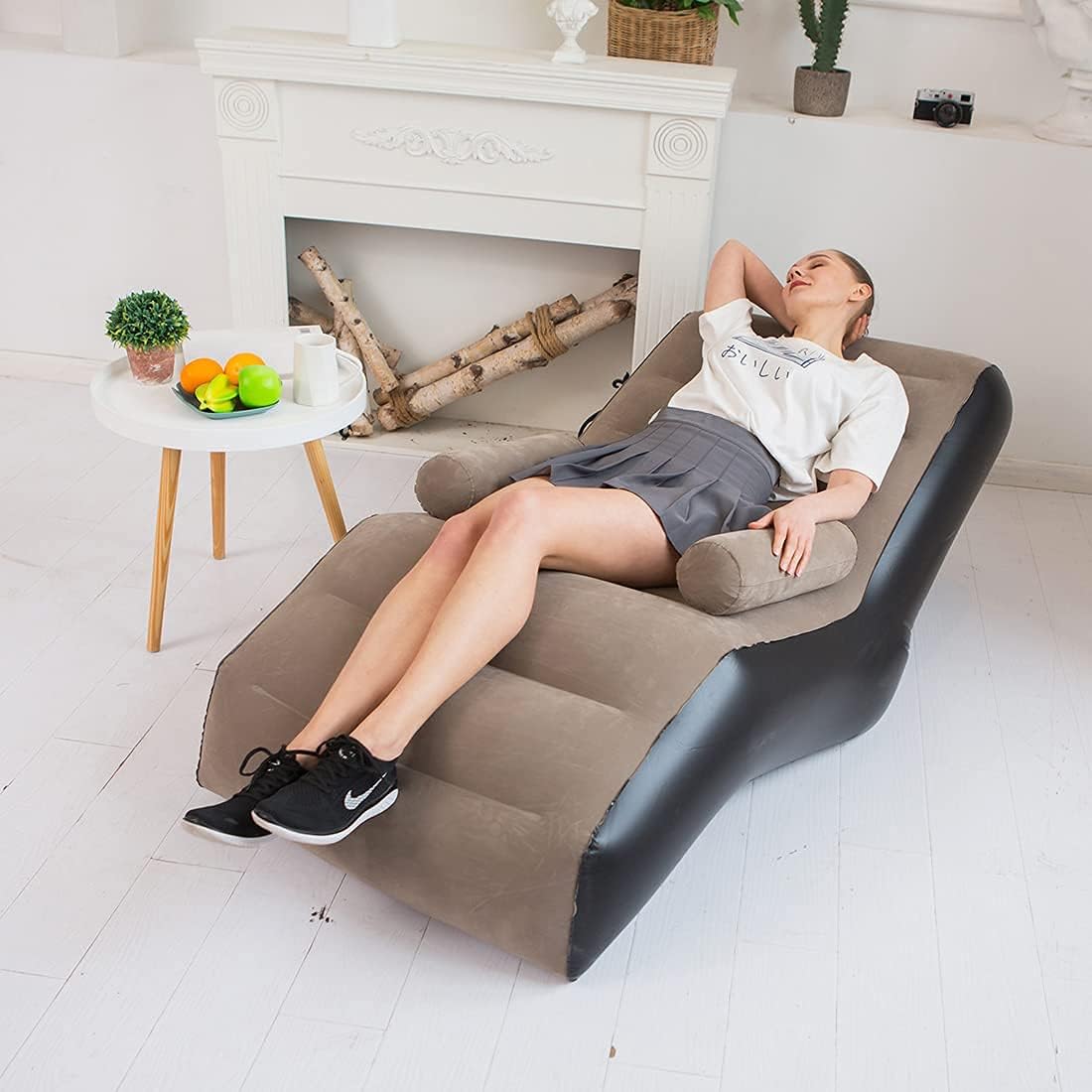 Folding Lazy Sofa,Inflatable L - огляд і ціна Outdoor Furniture Small