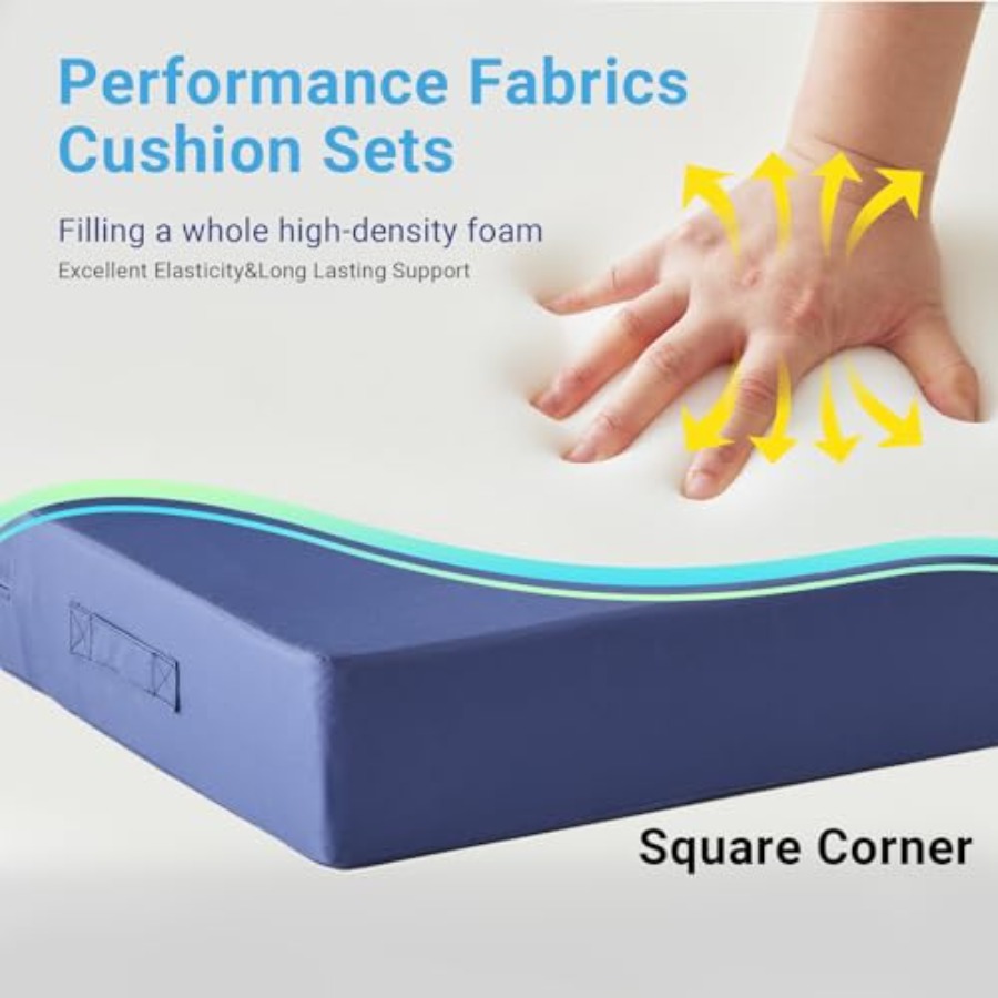 Outdoor Cushions for Patio Fur - огляд і ціна Outdoor Furniture Cushions 24 X 24