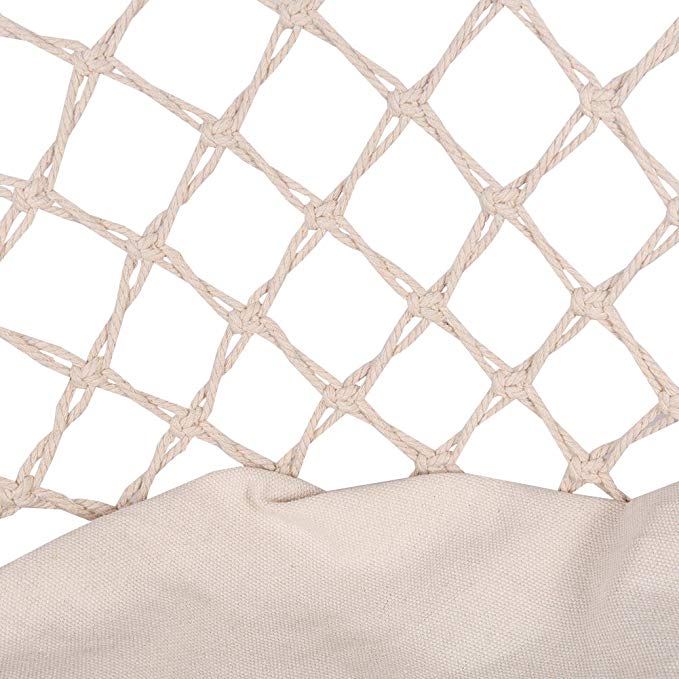 White Hanging Cotton Rope Macr - огляд і ціна Garden Swing Chair