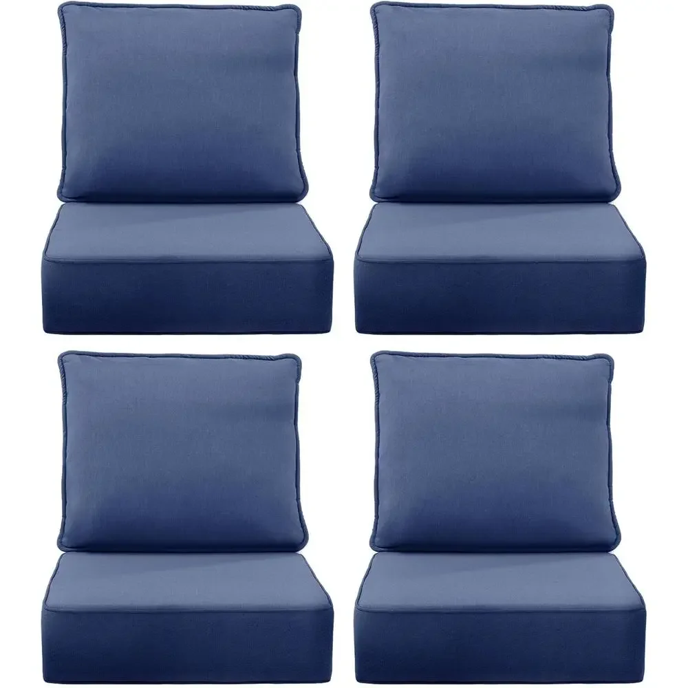 6 Thick Outdoor Chair Cushions - огляд і ціна Outdoor Furniture Cushions 24 X 24