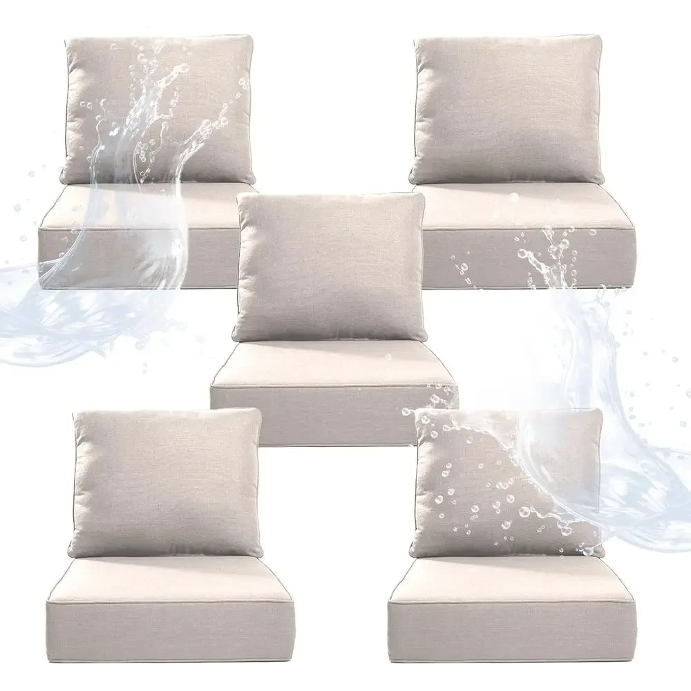 6 Thick Outdoor Chair Cushions - огляд і ціна Outdoor Furniture Cushions 24 X 24