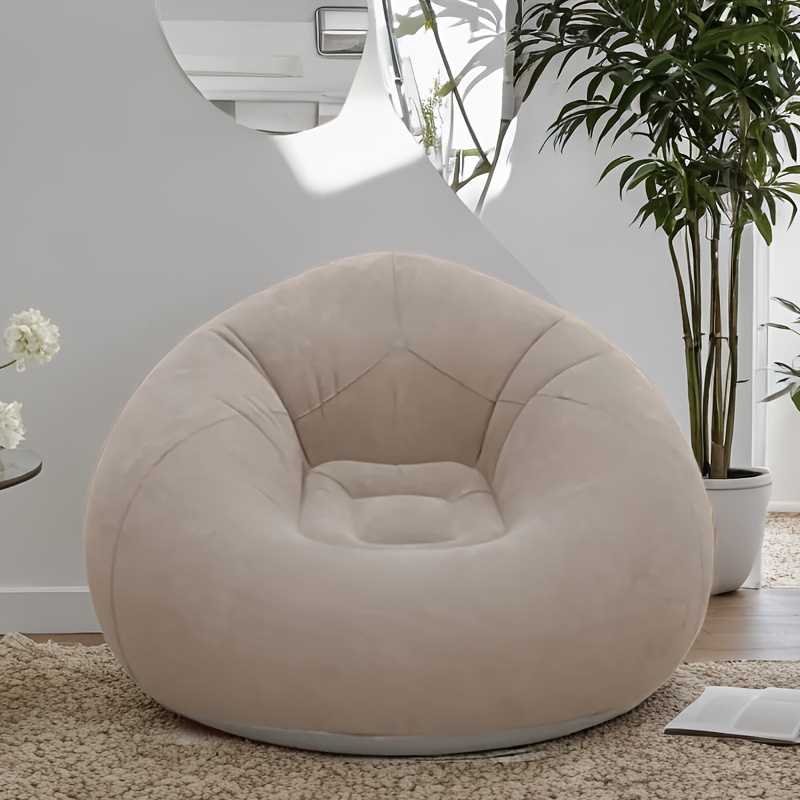Flocked PVC Inflatable Sofa Ch - огляд і ціна Outdoor Furniture Lounge Chair